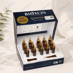 سرم آمپولی ضد ریزش مو بیوکسین کوانتوم Bioxcin Quantum Bio Active Serum 15 عددی