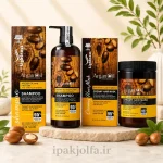 پک شامپو و ماسک مو لایتنس پروتئین و روغن آرگان 900 و 1000 میل