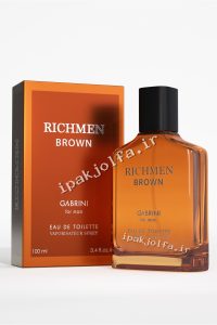 ادکلن مردانه گابرینی Gabrini Richmen Brown حجم 100 میل