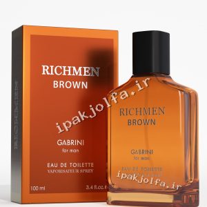 ادکلن مردانه گابرینی Gabrini Richmen Brown حجم 100 میل