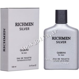ادکلن مردانه گابرینی Gabrini Richmen Silver حجم 100 میل