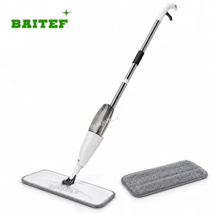 تی اسپری‌دار بای‌تف BAITEF با دسته استیل و پد میکروفایبر