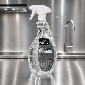 پاک‌کننده استیل دیاهوم DIA HOME مدل Total Gloss حجم ۵۰۰ میلی‌لیتر