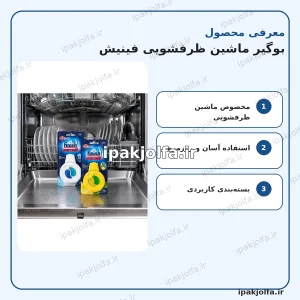 خوشبوکننده و بوگیر ماشین ظرفشویی فینیش - آی پاک جلفا