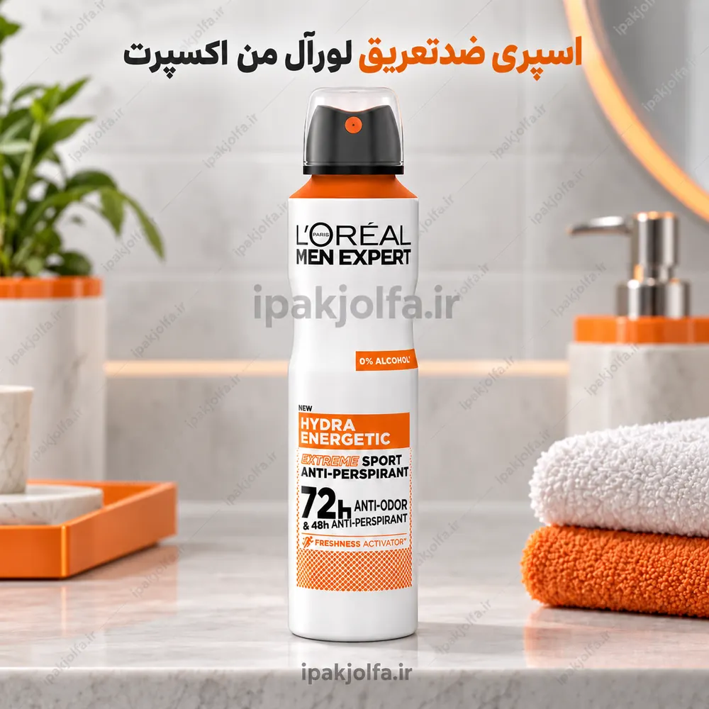 اسپری ضدتعریق لورآل من اکسپرت Hydra Energetic Extreme Sport